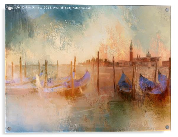 Venice Heat Acrylic by Ann Garrett