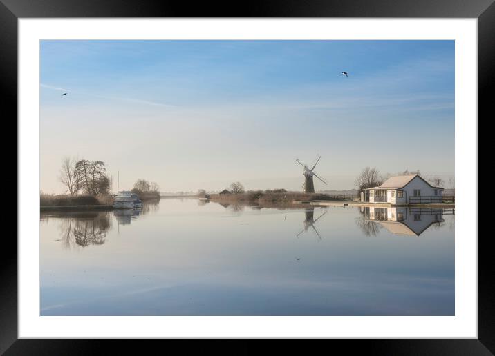 Early in the Morning Framed Mounted Print by Svetlana Sewell