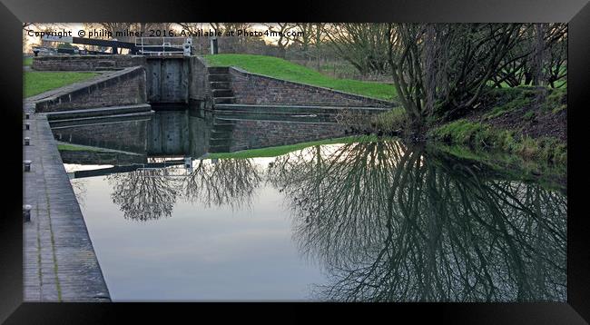 Mirror Reflections Framed Print by philip milner