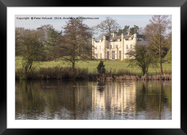 Country Hall Framed Mounted Print by Pete Holyoak