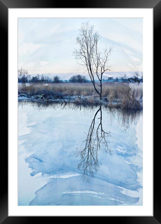 River Ant Framed Mounted Print by Svetlana Sewell