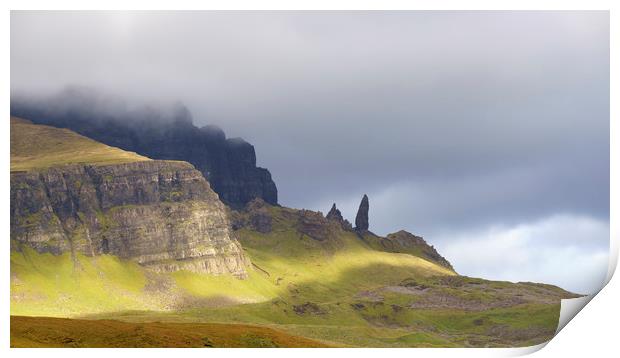 Old Man of Storr, Isle of Skye Print by Andy Redhead