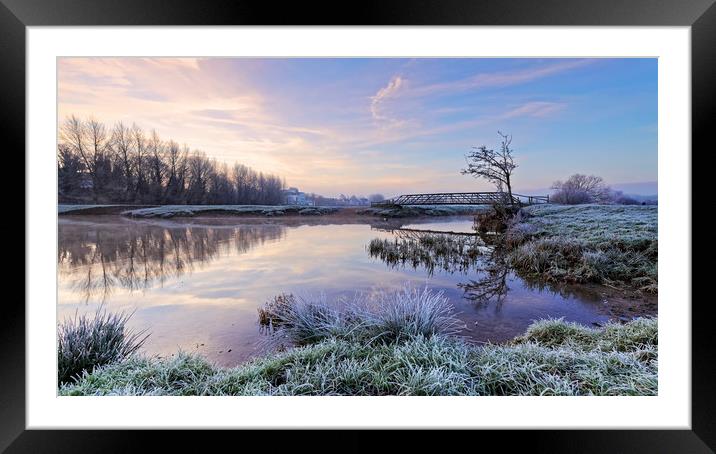 Sudbury Water meadows Framed Mounted Print by Ian Merton