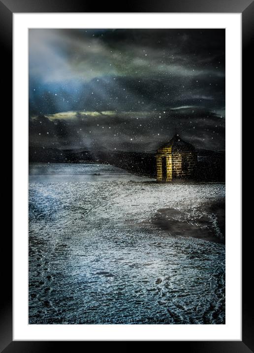 Winters Cloak Framed Mounted Print by richard sayer