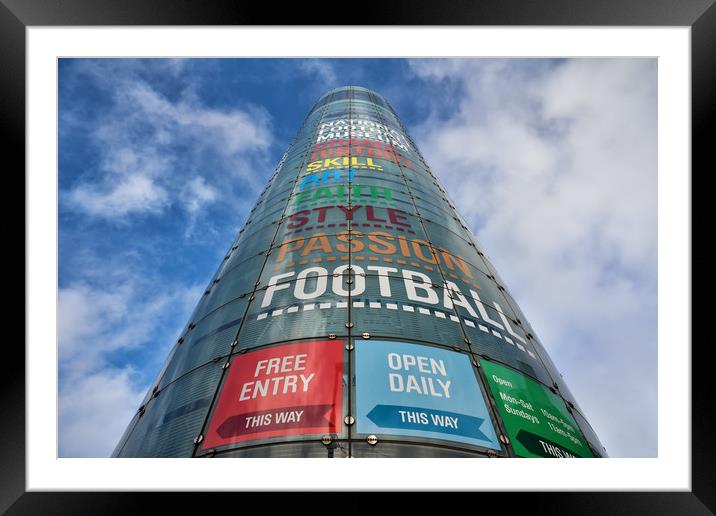 The National Football Museum - Manchester Framed Mounted Print by Gary Kenyon