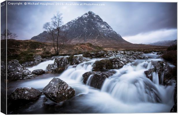 Buchaille Etive Mor Canvas Print by Michael Houghton