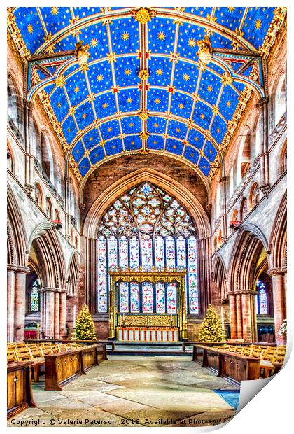 Cathedral Decor Print by Valerie Paterson