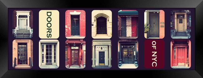 Doors of NYC Framed Print by Chris Owen