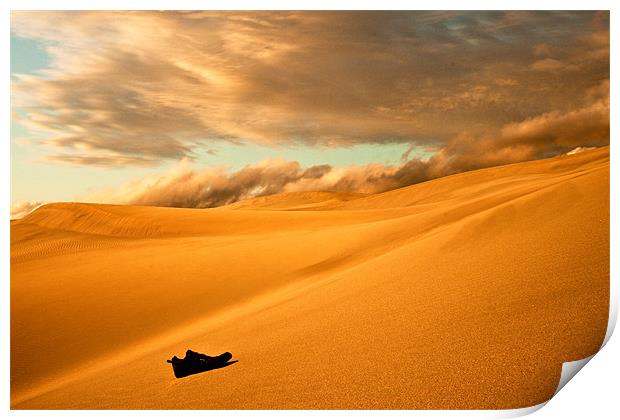 Lost in the Desert Print by Jim kernan