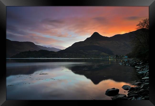 Pap of Glencoe Reflected   Framed Print by Andrew Ray