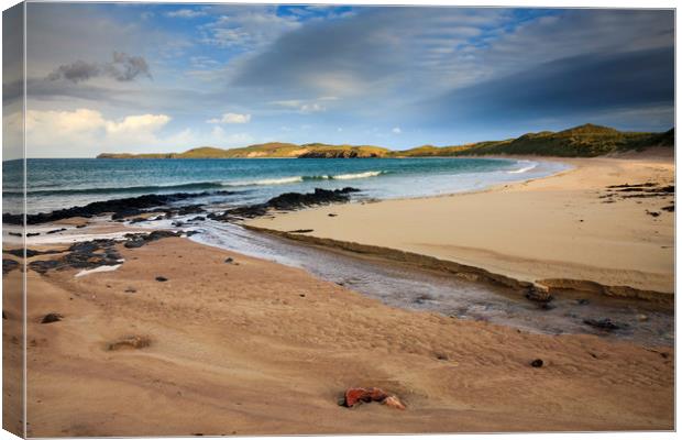 Balnakeil Beach Canvas Print by Andrew Ray