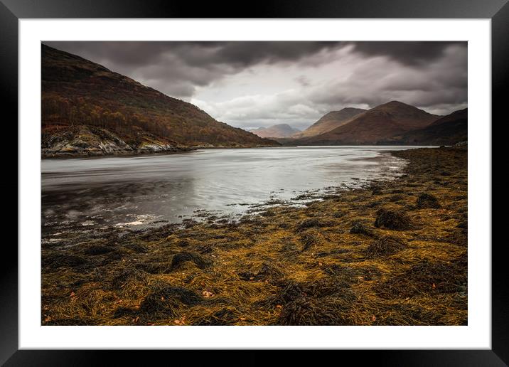 Loch Creran Framed Mounted Print by Andrew Ray