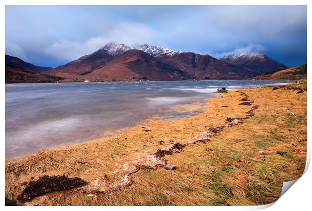 Stormy Morning (Loch Leven) Print by Andrew Ray
