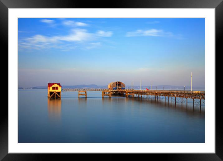 Mumbles Pier Framed Mounted Print by Andrew Ray