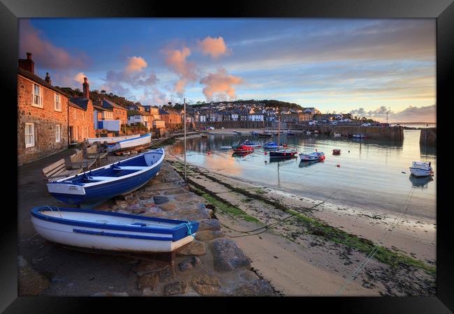 Early Morning (Mousehole) Framed Print by Andrew Ray