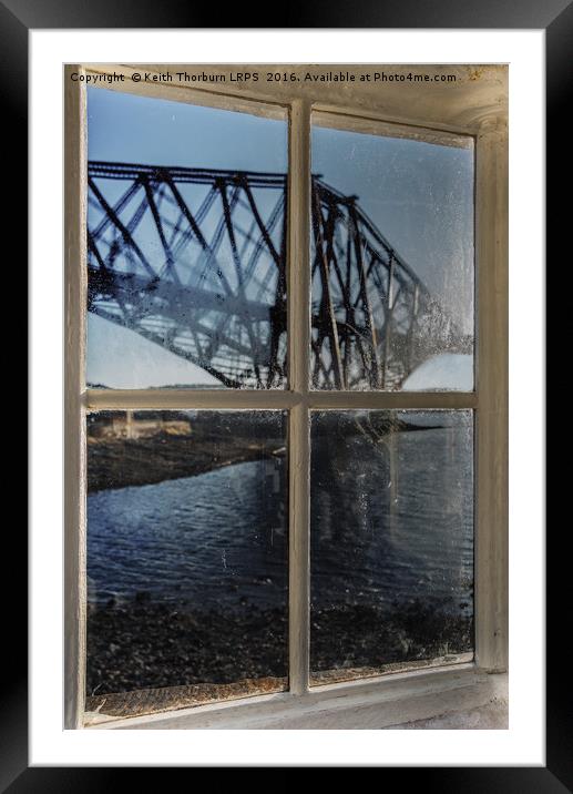 Window Seat View  Framed Mounted Print by Keith Thorburn EFIAP/b