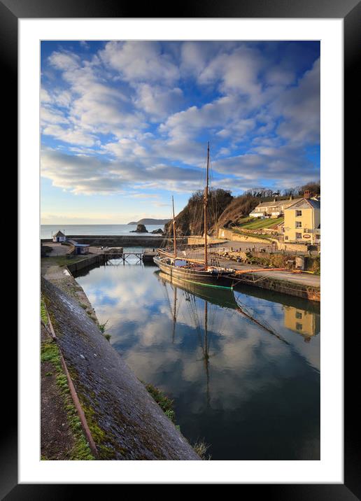 Charlestown Harbour Framed Mounted Print by Andrew Ray