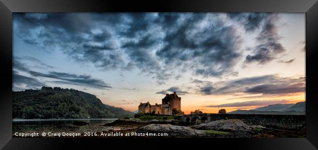 Eilean Donan Castle Framed Print by Craig Doogan