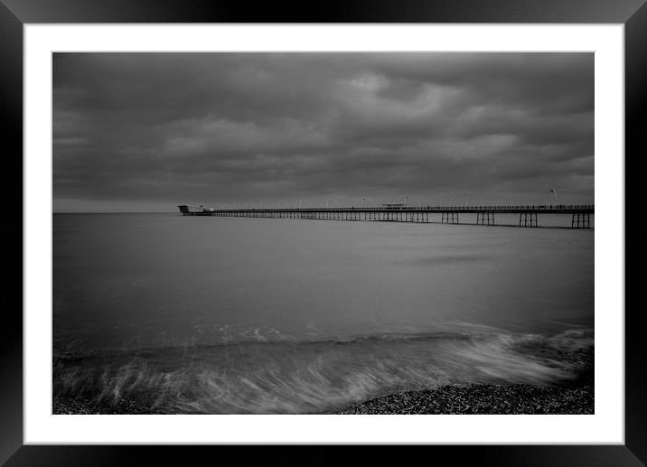 Southport Pier Framed Mounted Print by Roger Green
