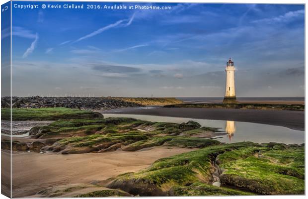 Fort Perch Rock Lighthouse Canvas Print by Kevin Clelland