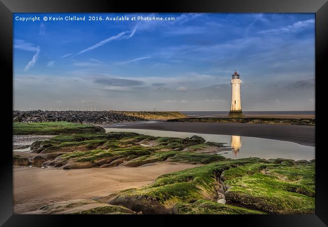 Fort Perch Rock Lighthouse Framed Print by Kevin Clelland