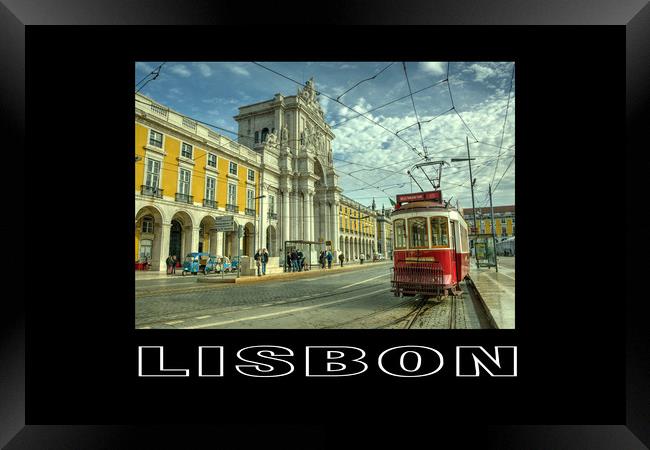 Lisbon  Framed Print by Rob Hawkins