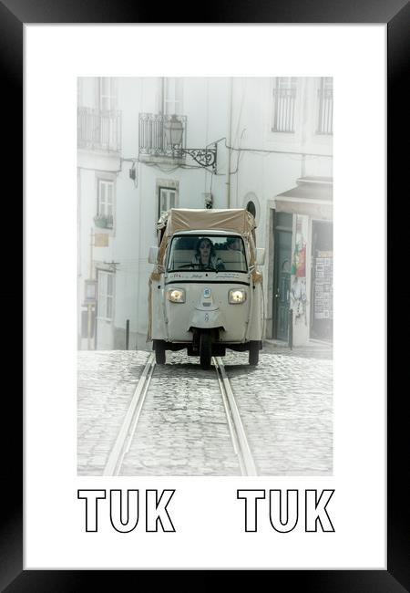 TUK TUK tramway  Framed Print by Rob Hawkins