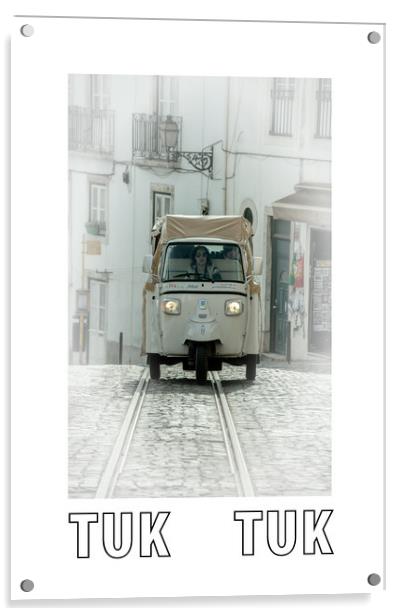 TUK TUK tramway  Acrylic by Rob Hawkins