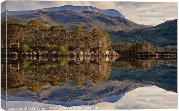 Loch Maree - Scotland Canvas Print by Craig Doogan