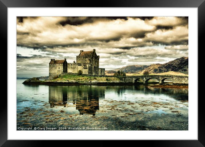 Eilean Donan Castle  Framed Mounted Print by Craig Doogan