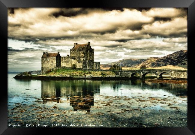 Eilean Donan Castle  Framed Print by Craig Doogan