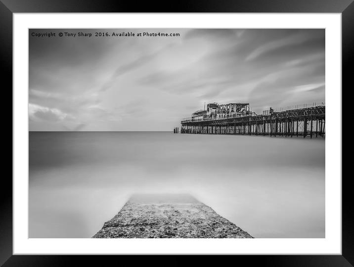 Dereliction Framed Mounted Print by Tony Sharp LRPS CPAGB