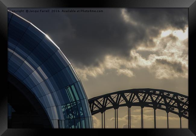 Tyne Bridge Newcastle upon Tyne  Framed Print by Jacqui Farrell