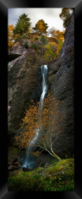 Culnaskiach Falls Framed Print by Macrae Images