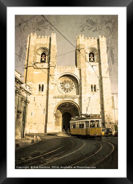 Cathedral Tram  Framed Mounted Print by Rob Hawkins