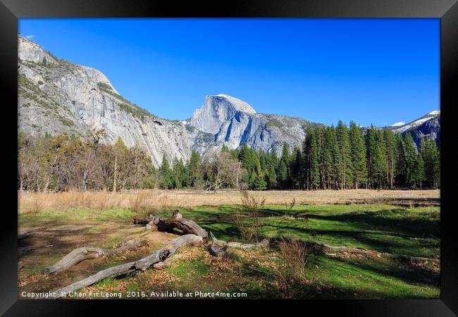 Beauty of Yosemite Framed Print by Chon Kit Leong