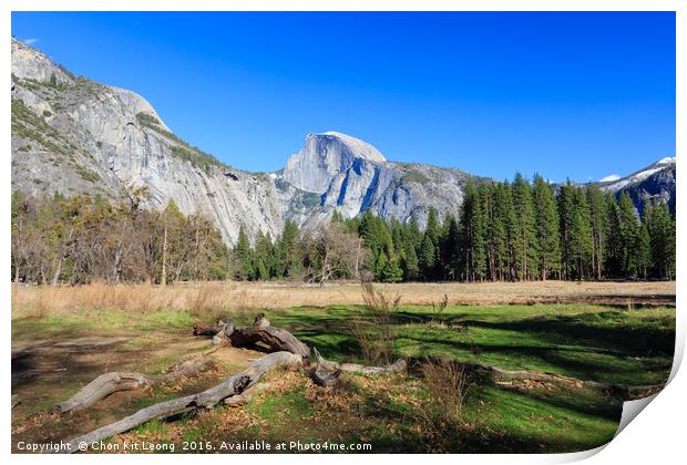 Beauty of Yosemite Print by Chon Kit Leong