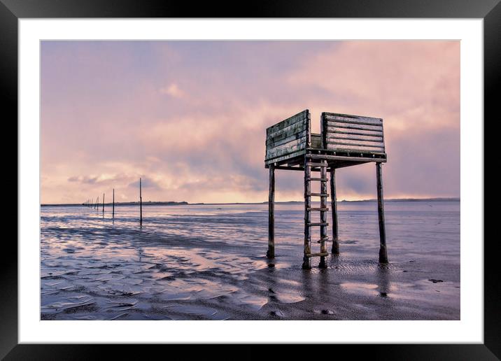 Pilgrims Way - Holy Island Framed Mounted Print by Northeast Images