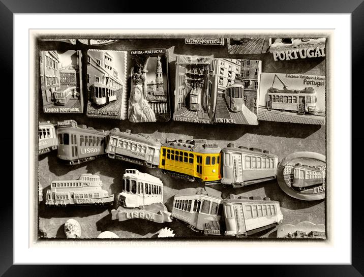 Magnetic Tram  Framed Mounted Print by Rob Hawkins