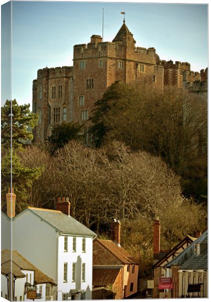 Dunster Castle Canvas Print by graham young