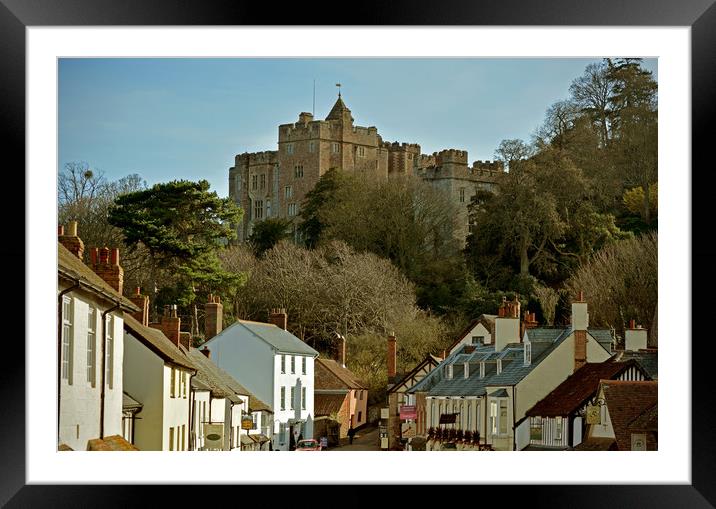 Dunster Castle Framed Mounted Print by graham young