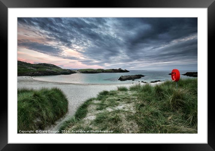 Clachtoll Beach - Scotland Framed Mounted Print by Craig Doogan