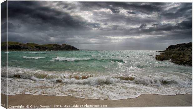 Clachtoll Beach - Scotland  Canvas Print by Craig Doogan