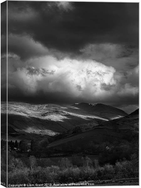 High Rigg and Dale Bottom, Lake District, UK Canvas Print by Liam Grant
