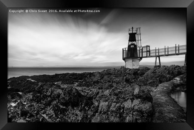 Battery Point Lighthouse Framed Print by Chris Sweet