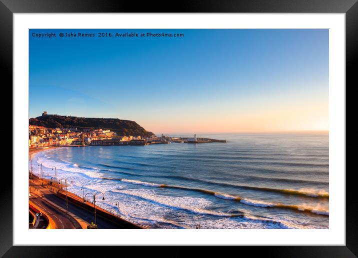 Scarborough Beach Framed Mounted Print by Juha Remes