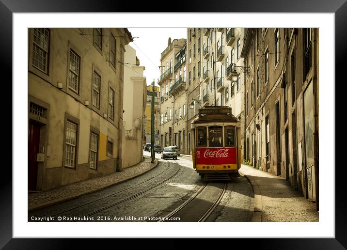 Cola Tram  Framed Mounted Print by Rob Hawkins
