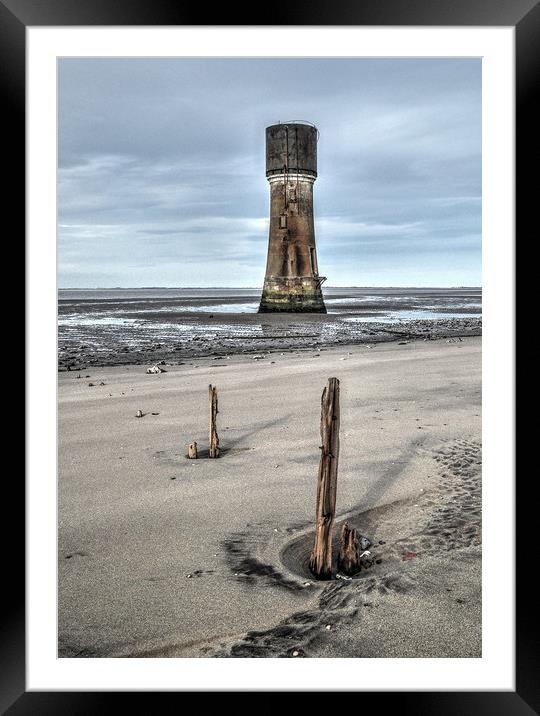 Dereliction Of Spurn Point  Framed Mounted Print by Jon Fixter