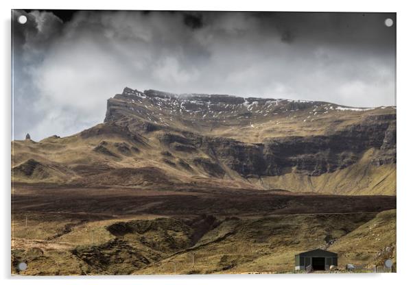 Dramatic Isle of Skye,Scotland Acrylic by Rob Lester