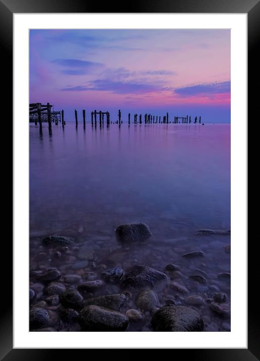Swanage pier  Framed Mounted Print by Shaun Jacobs